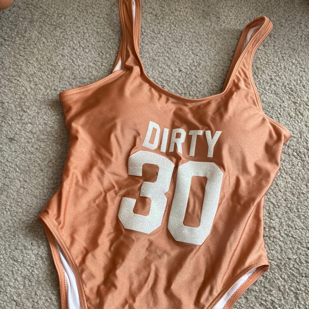 Dirty 30 Swimsuit